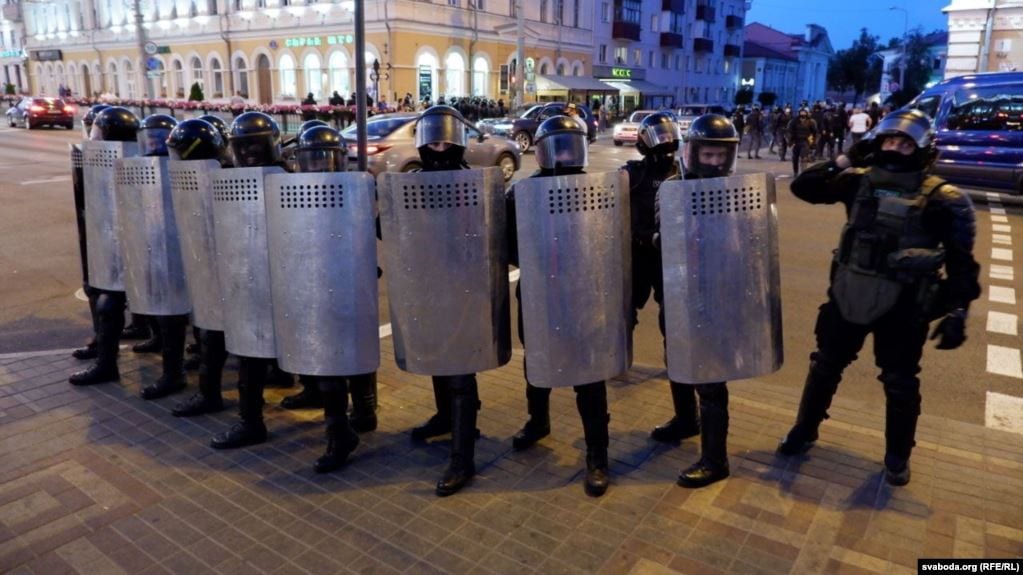 Protests in Minsk 1